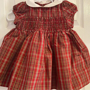 Baby Gap Smocked Holiday Dress